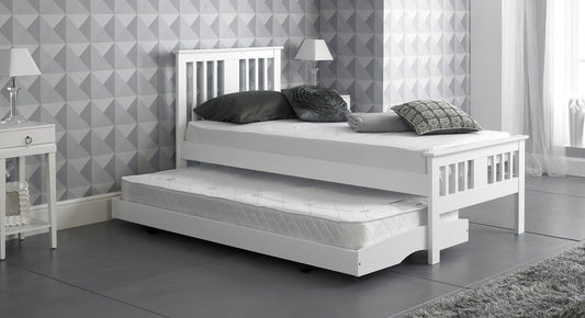 The Hadley White Guest Bed - Millie & Jones