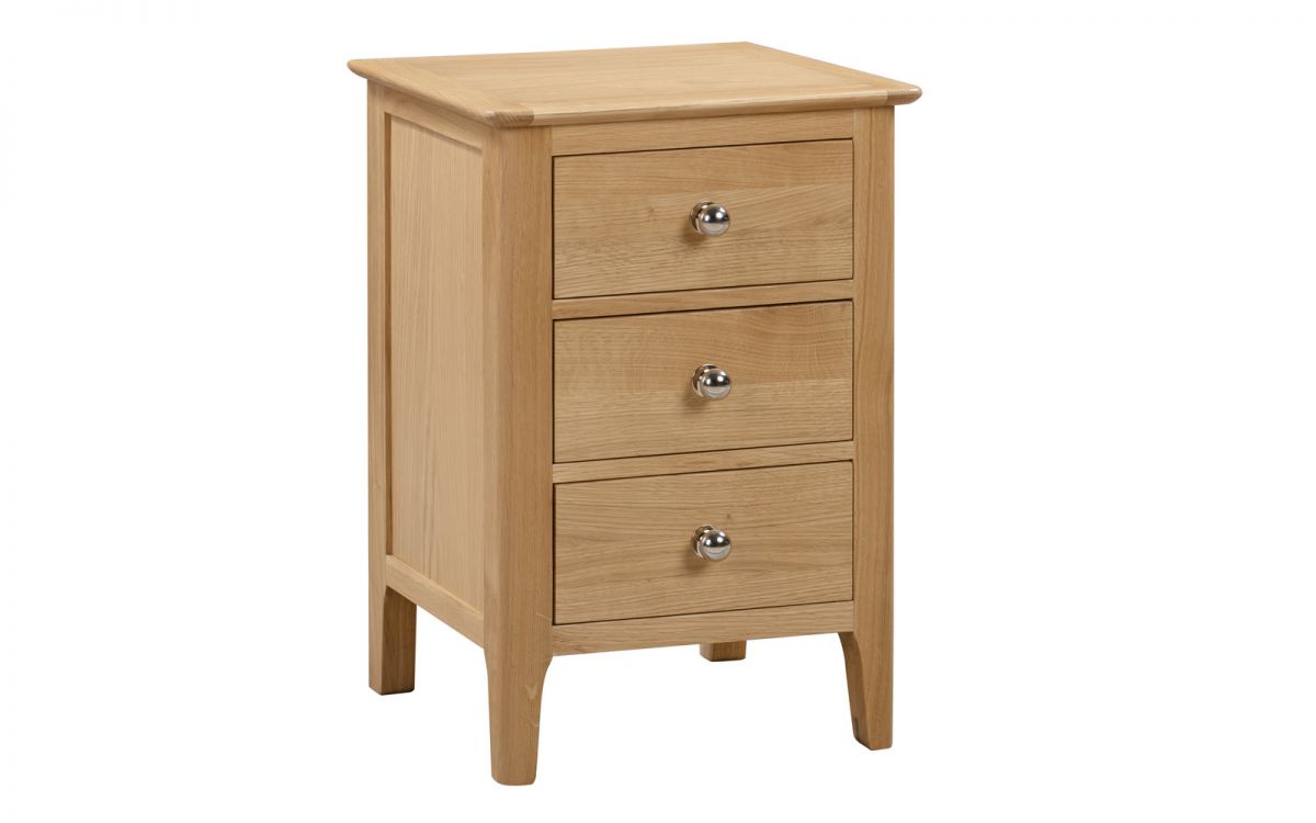 Cotswold 3 Drawer Bedside Table