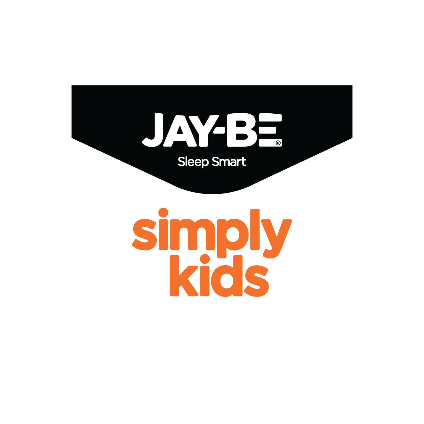 Jay-Be Simply Kids logo for foam-free sprung single mattress.