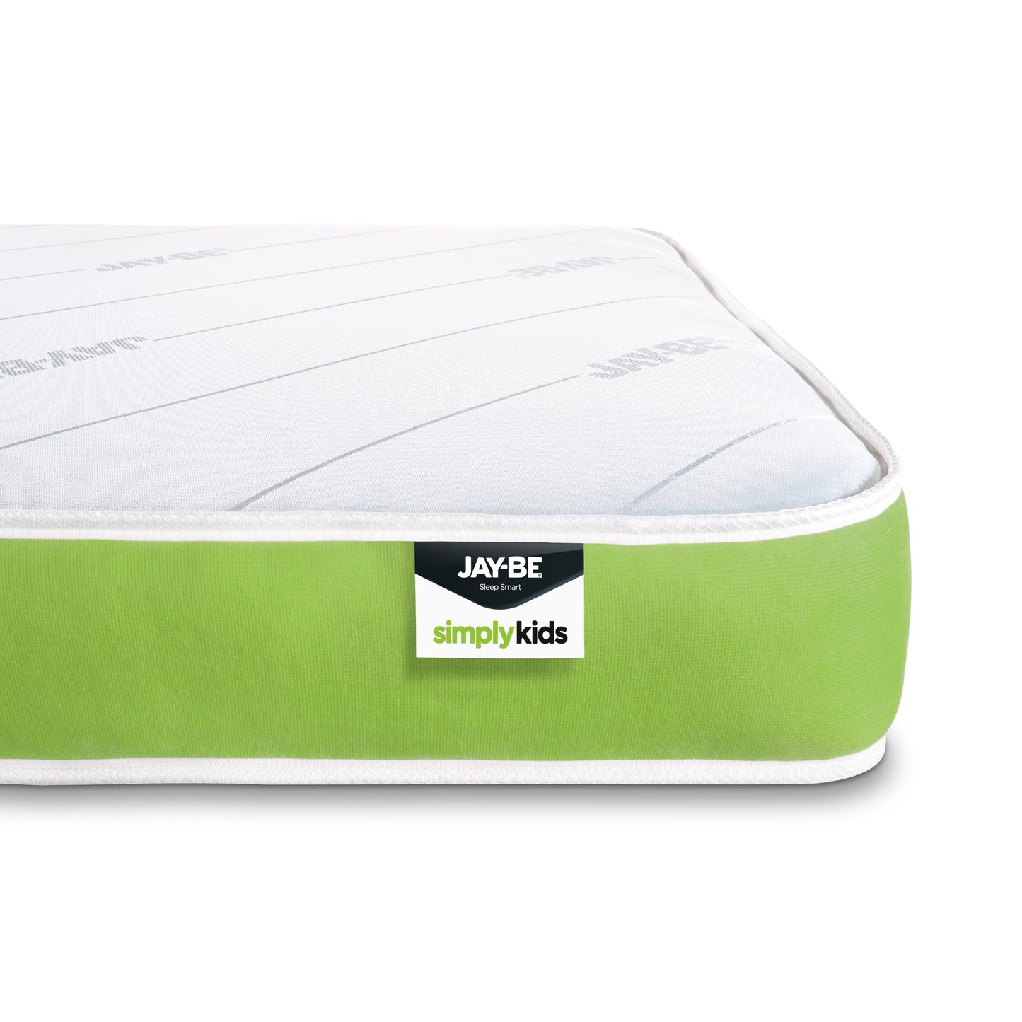 Jay-Be Anti-Allergy Foam Free Sprung Single Mattress with eco-friendly design and hypoallergenic comfort.