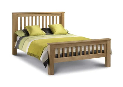 The Amsterdam Oak Double Bed - Millie & Jones