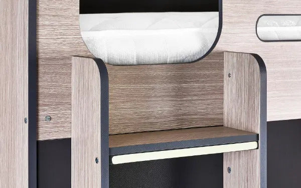 Clio Woodgrain High Sleeper