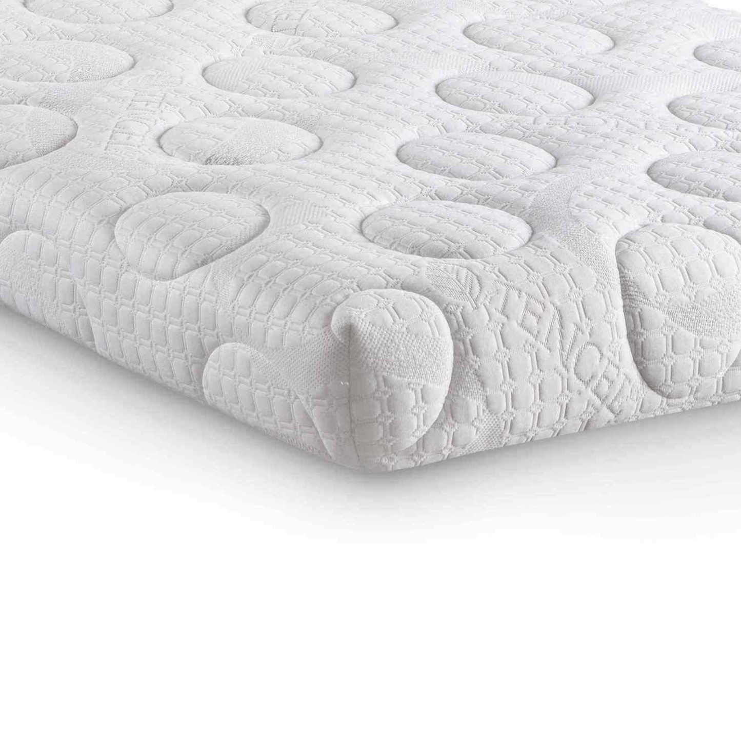 Capsule Reflex Roll-up Mattress with quilted cover and breathable material, suitable for single beds.