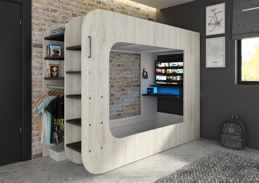 The Loft pod Gaming Bed