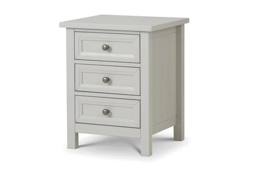 The Maine 3-Drawer Bedside Table