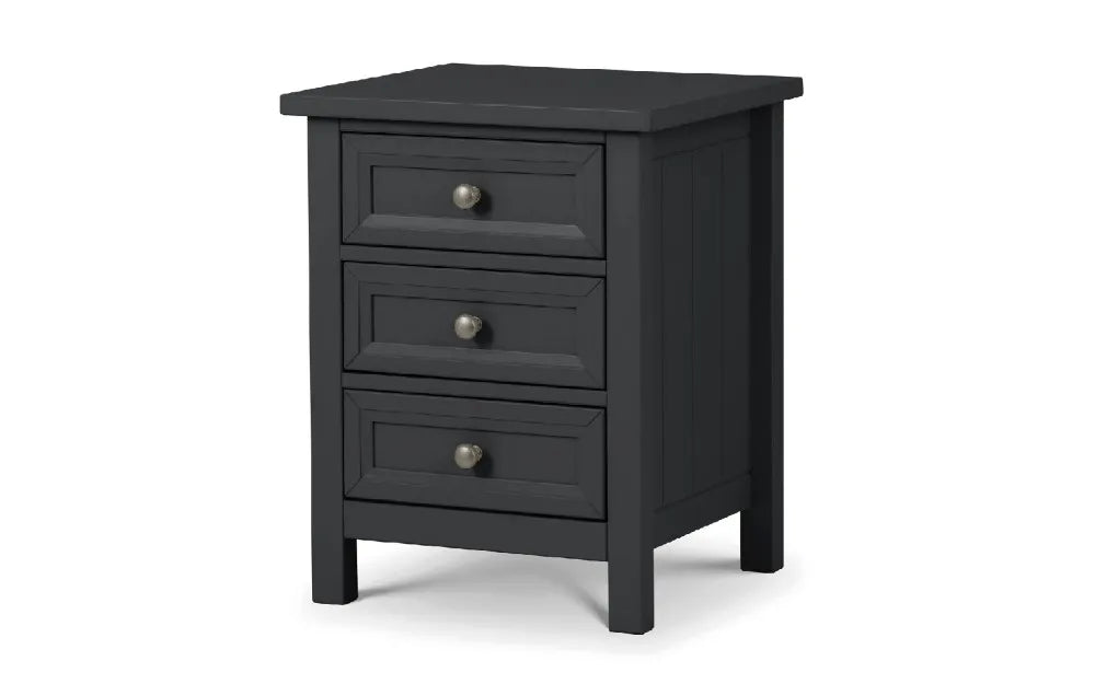 The Maine 3-Drawer Bedside Table