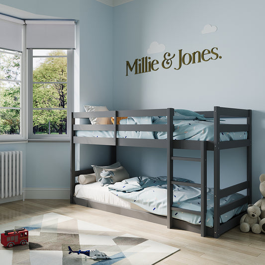 Amelia Low Wooden Bunk Bed (great for small rooms)