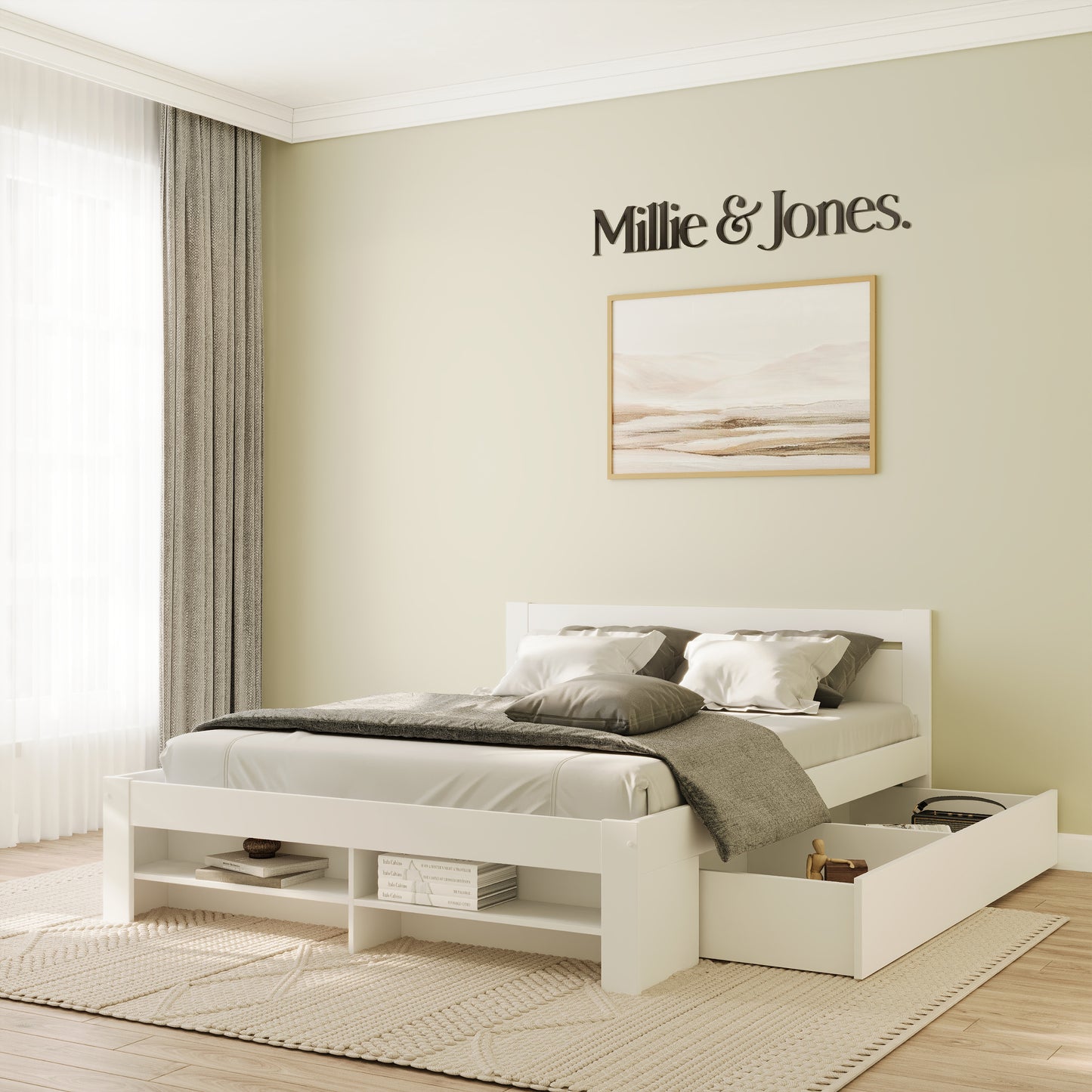 Tokyo Storage Bed - Double or King Size