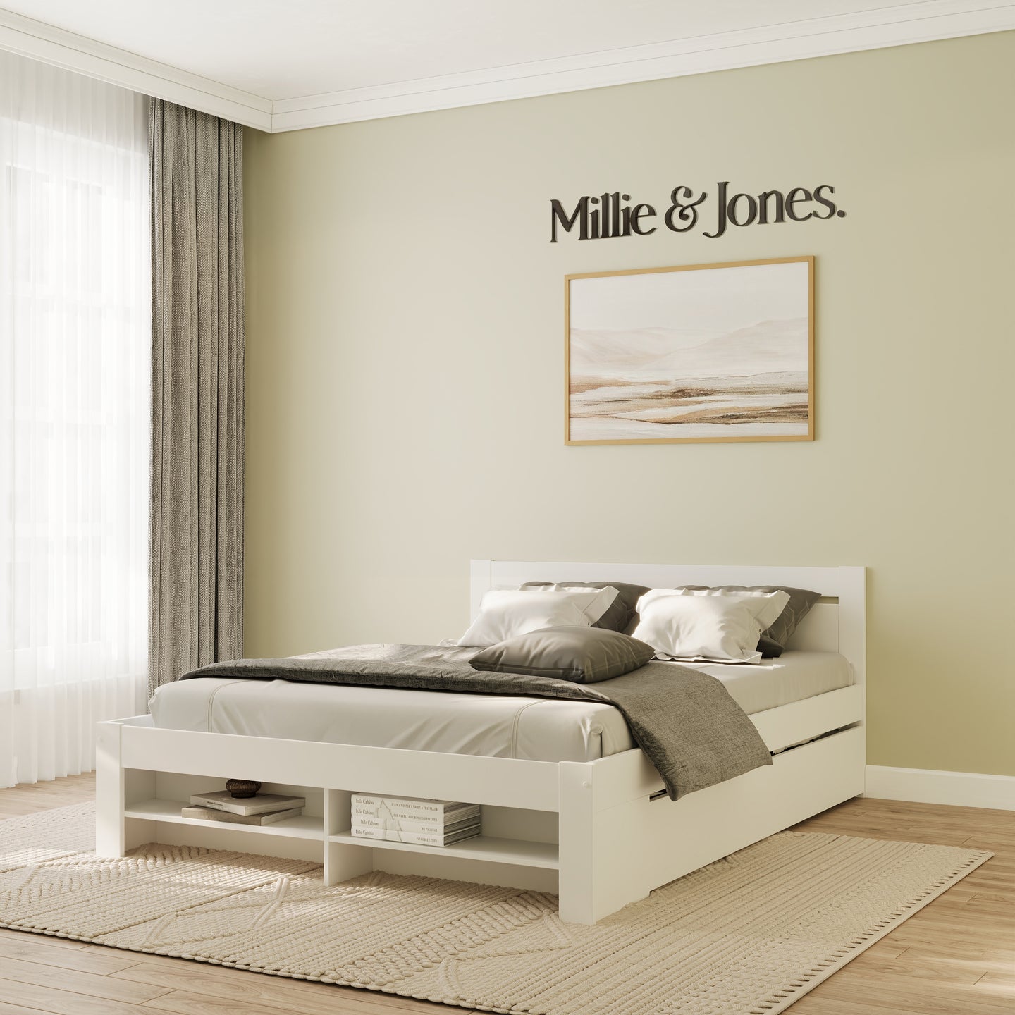 Tokyo Storage Bed - Double or King Size