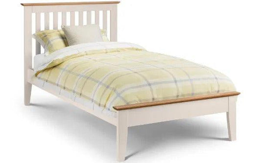 The Keswick Ivory/Oak Shaker Bed - Millie & Jones