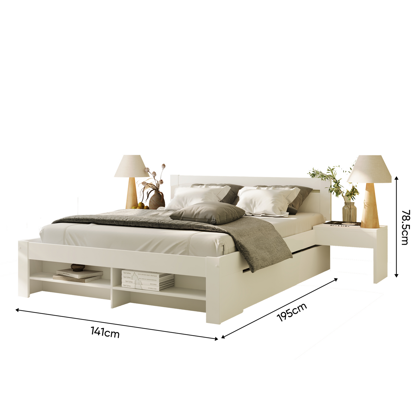 Tokyo Storage Bed - Double or King Size