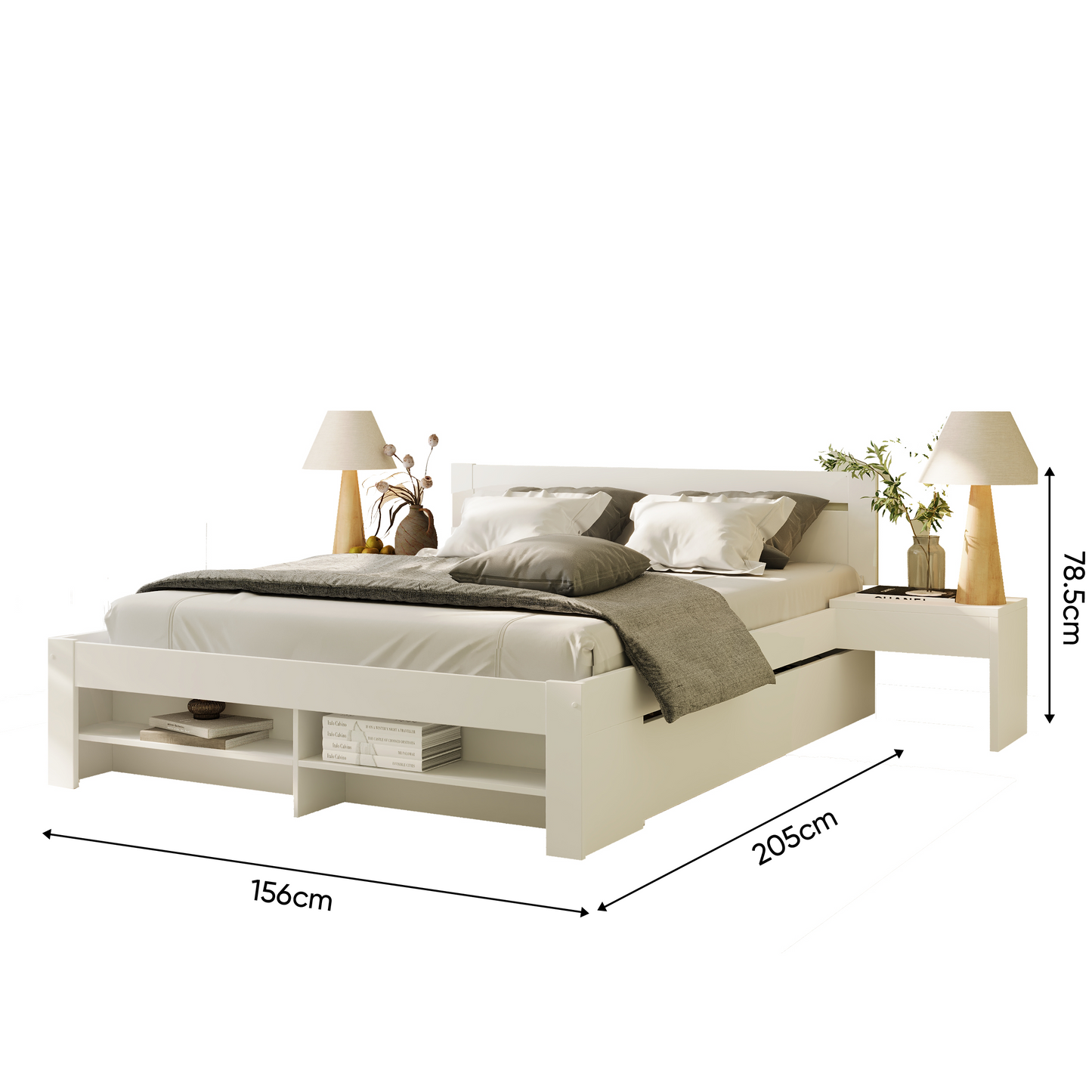 Tokyo Storage Bed - Double or King Size