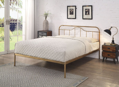 Oakenholt Double Metal Bed Frame - Black/Silver Finish or Antique Bronze