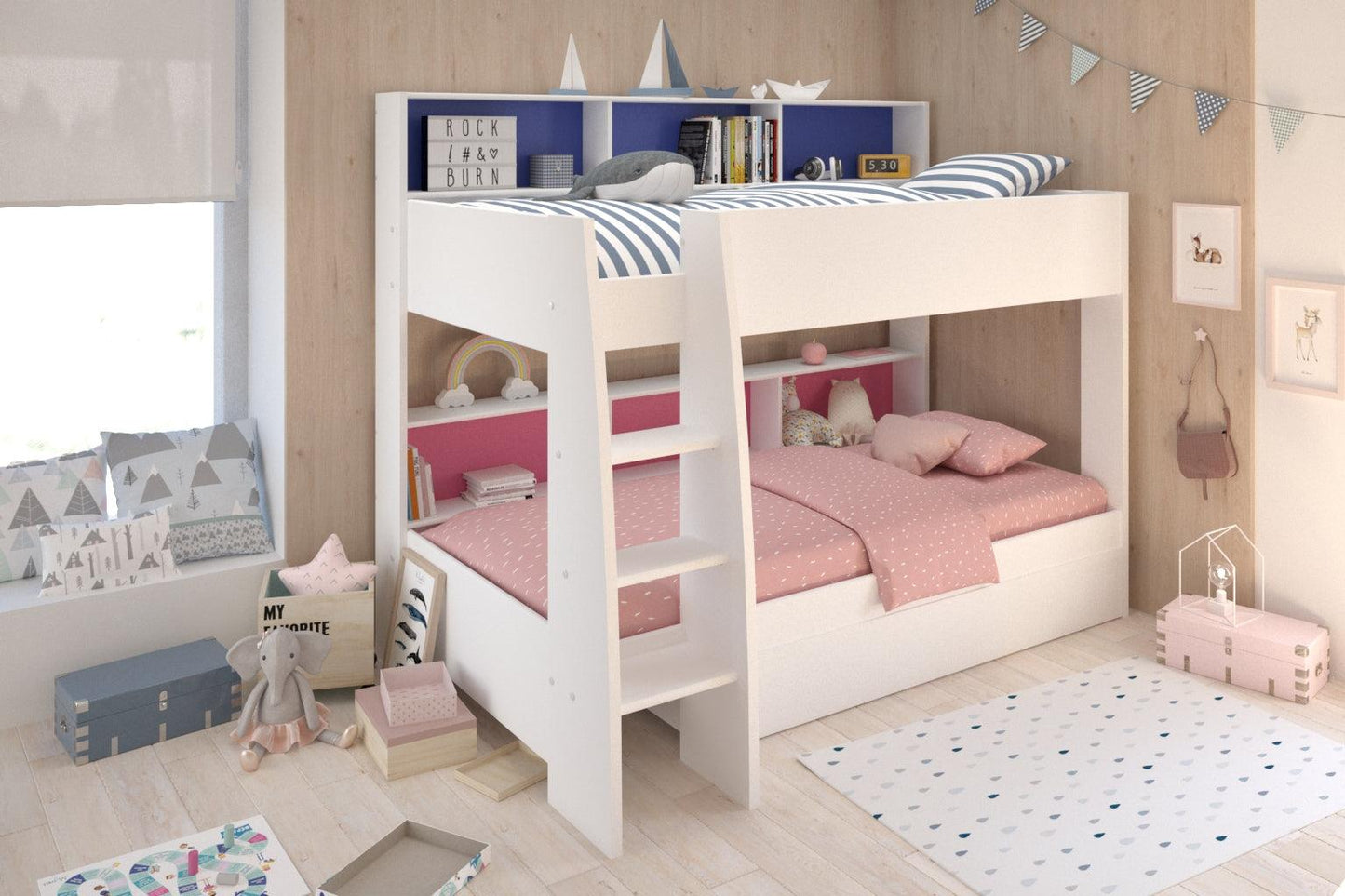 The Tam Tam Bunk Bed - Optional Drawers Underneath