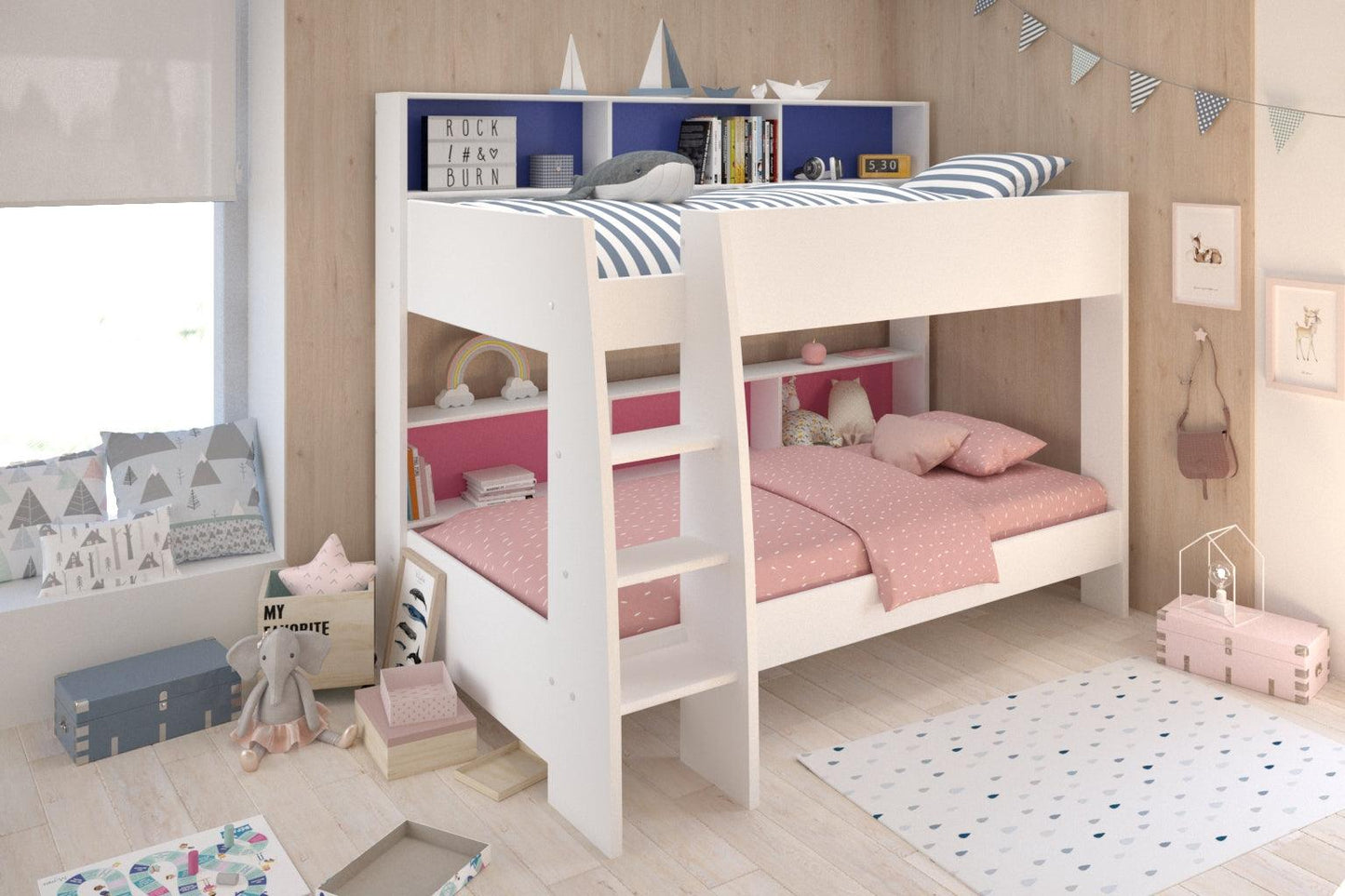 The Tam Tam Bunk Bed - Optional Drawers Underneath