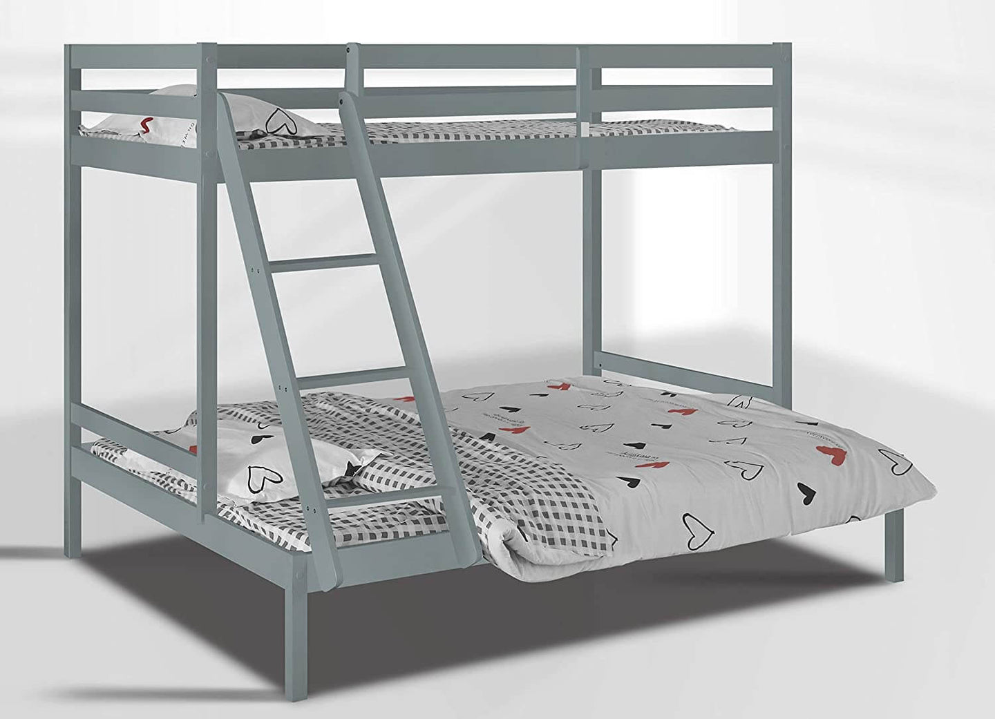 Alexa Bunk Bed with Single over Double - Millie & Jones