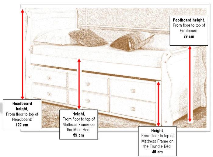 The Pembroke Guest Bed - Oak