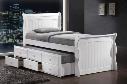 The Pembroke Guest Bed - White - Millie & Jones