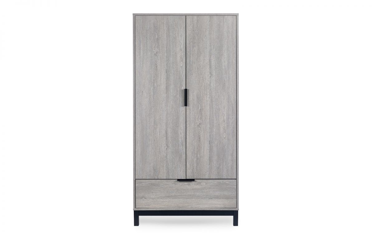 Bali 2 Door 1 Drawer Wardrobe - Millie & Jones