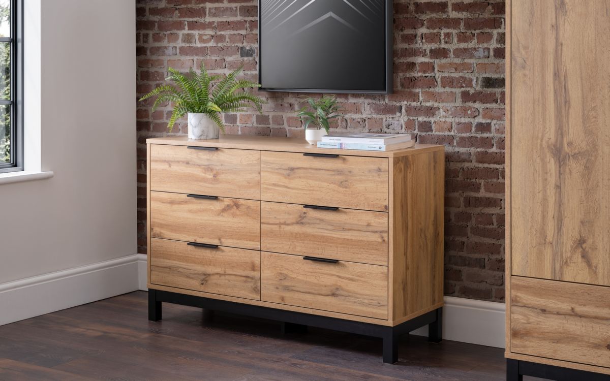 Bali 6 Drawer Chest - Millie & Jones