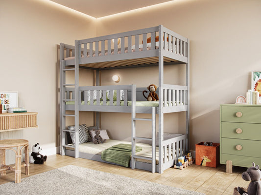 Bea Triple High Bunk Bed - Millie & Jones