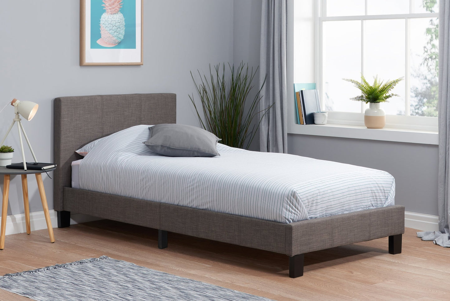 Berlin Bed Frame only (two sizes) - Millie & Jones