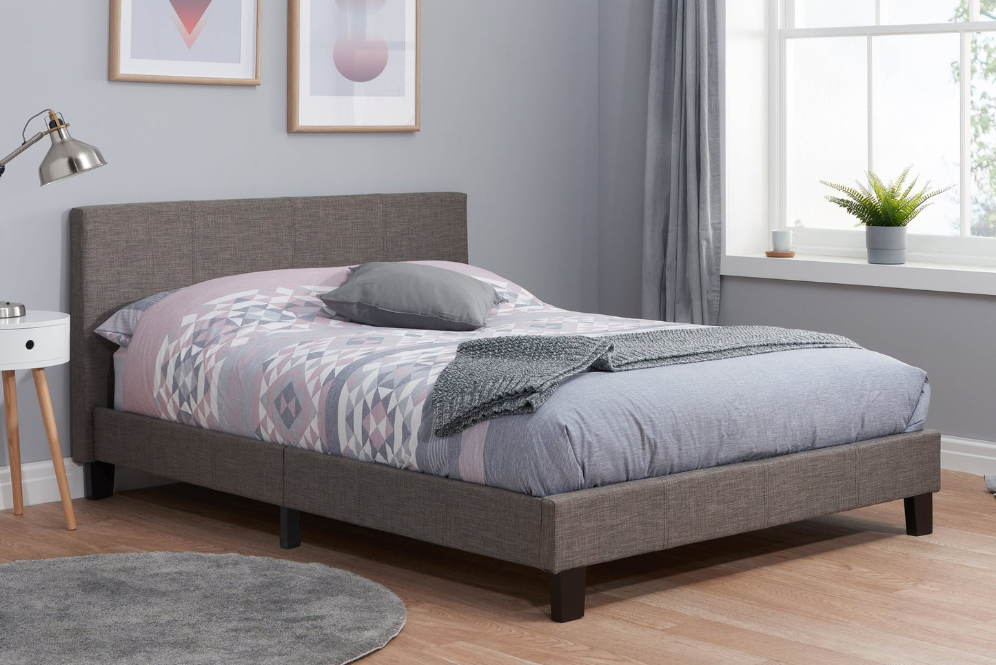 Berlin Bed Frame only (two sizes) - Millie & Jones