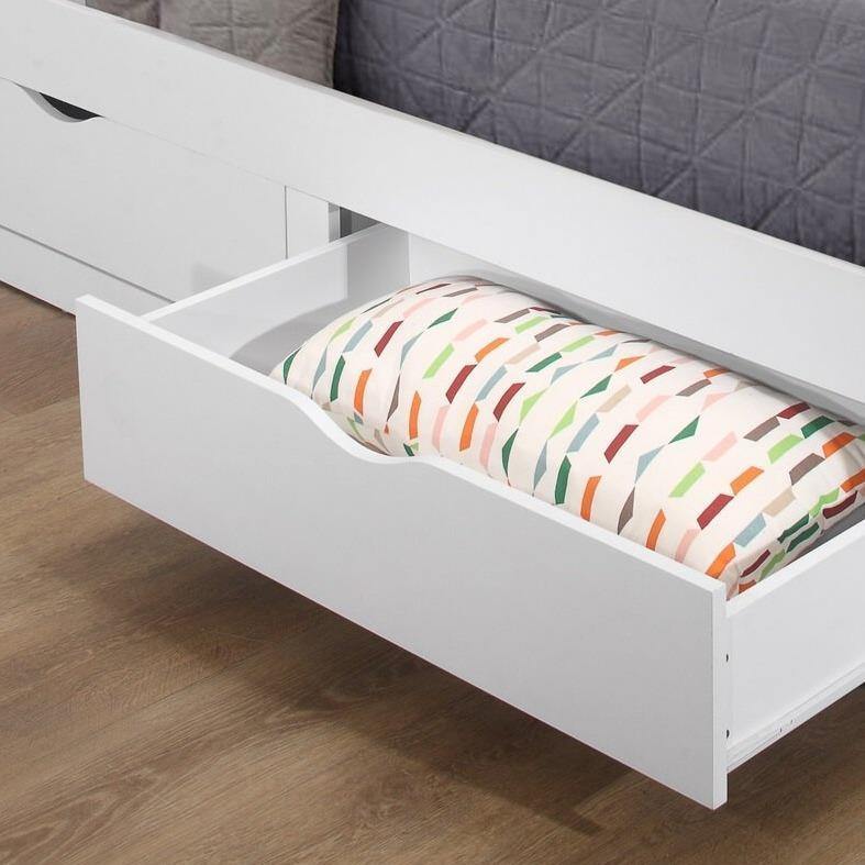 Birlea Appleby Single Mid Sleeper Bed with Four Drawers - Millie & Jones