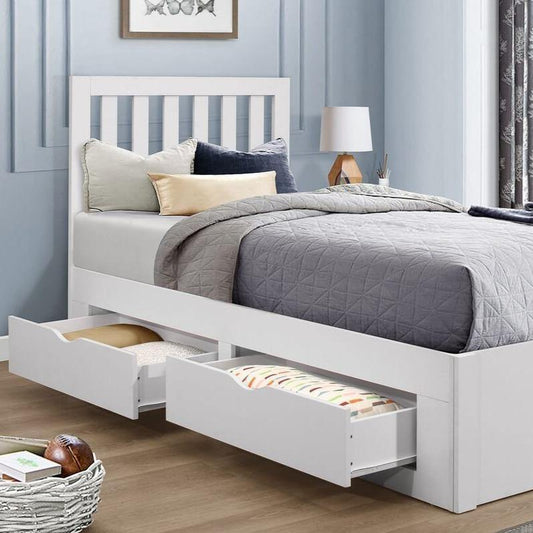 Birlea Appleby Single Mid Sleeper Bed with Four Drawers - Millie & Jones