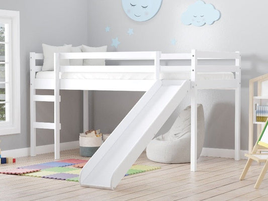 The Millie Mid Sleeper Bed With Slide - Millie & Jones