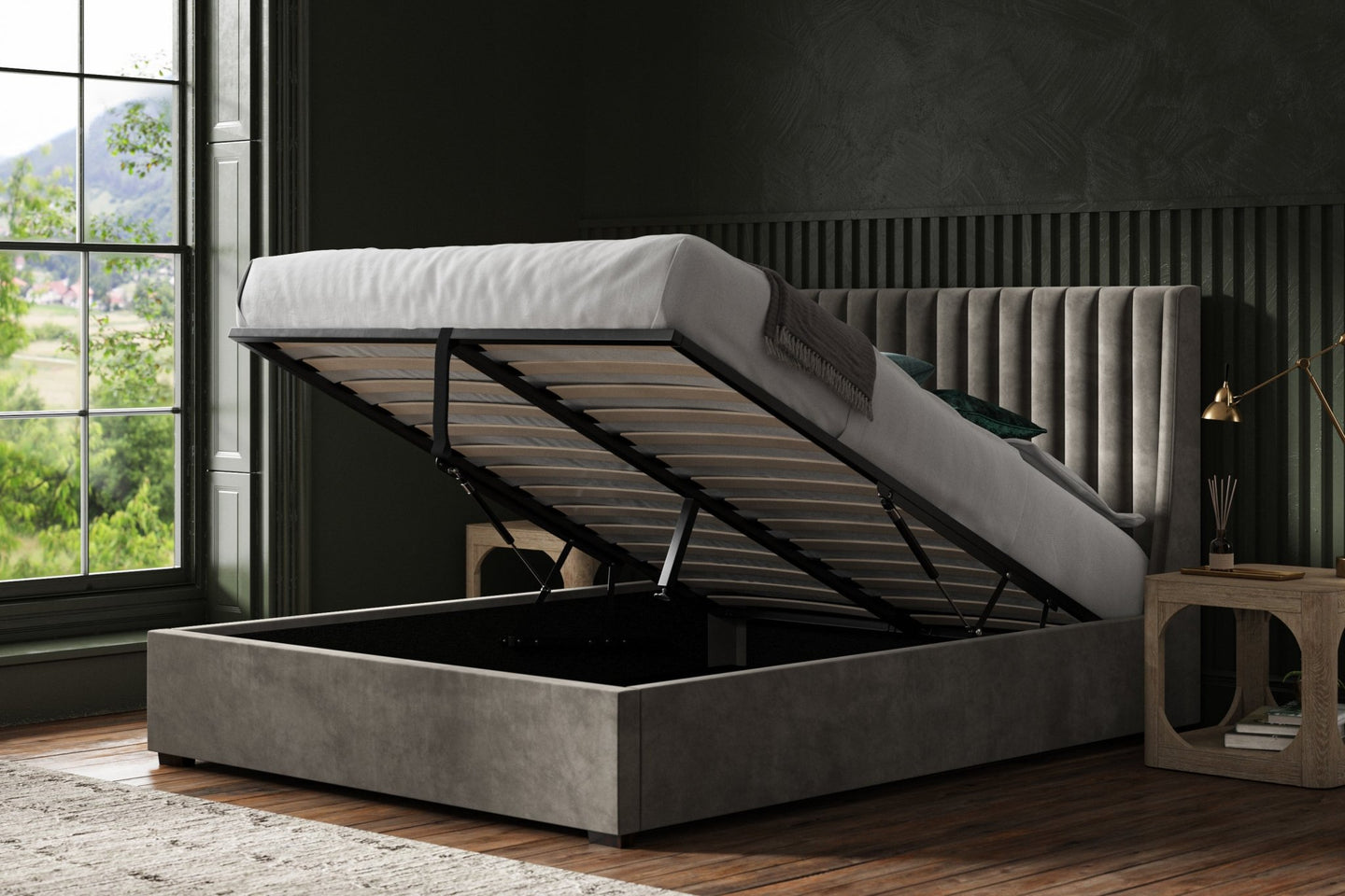 Bramcote Ottoman Double Bed - Millie & Jones