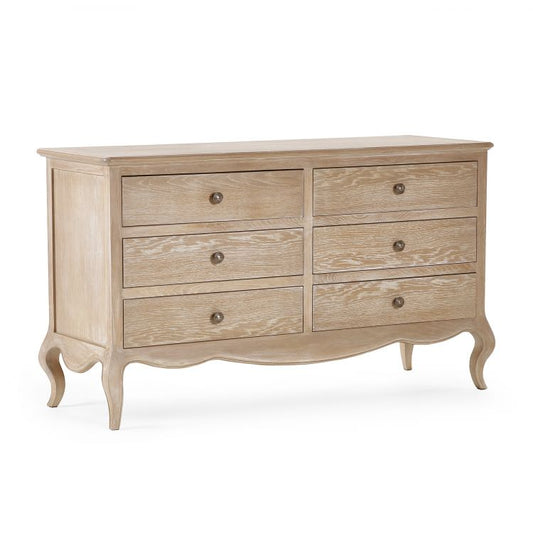 Camille 6 Wide Chest of Draws - Millie & Jones