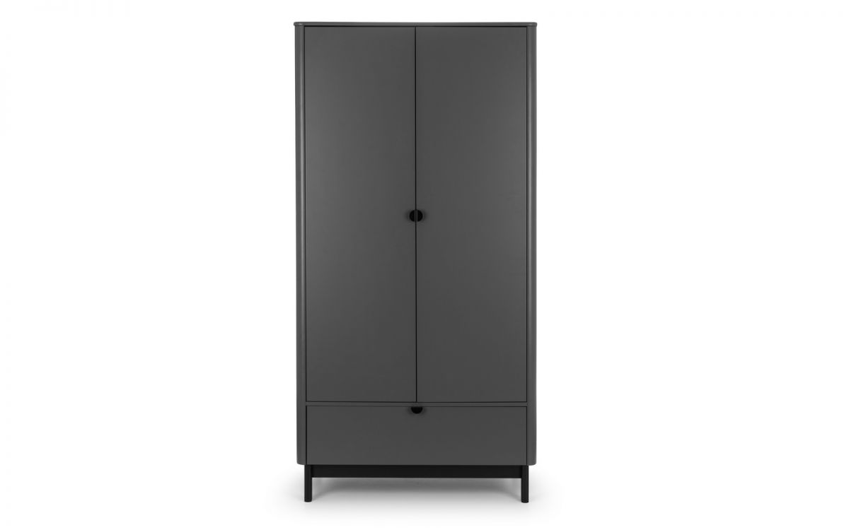 Chloe 2 Door 1 Drawer Wardrobe - Millie & Jones