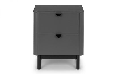 Chloe 2 Drawer Bedside Table