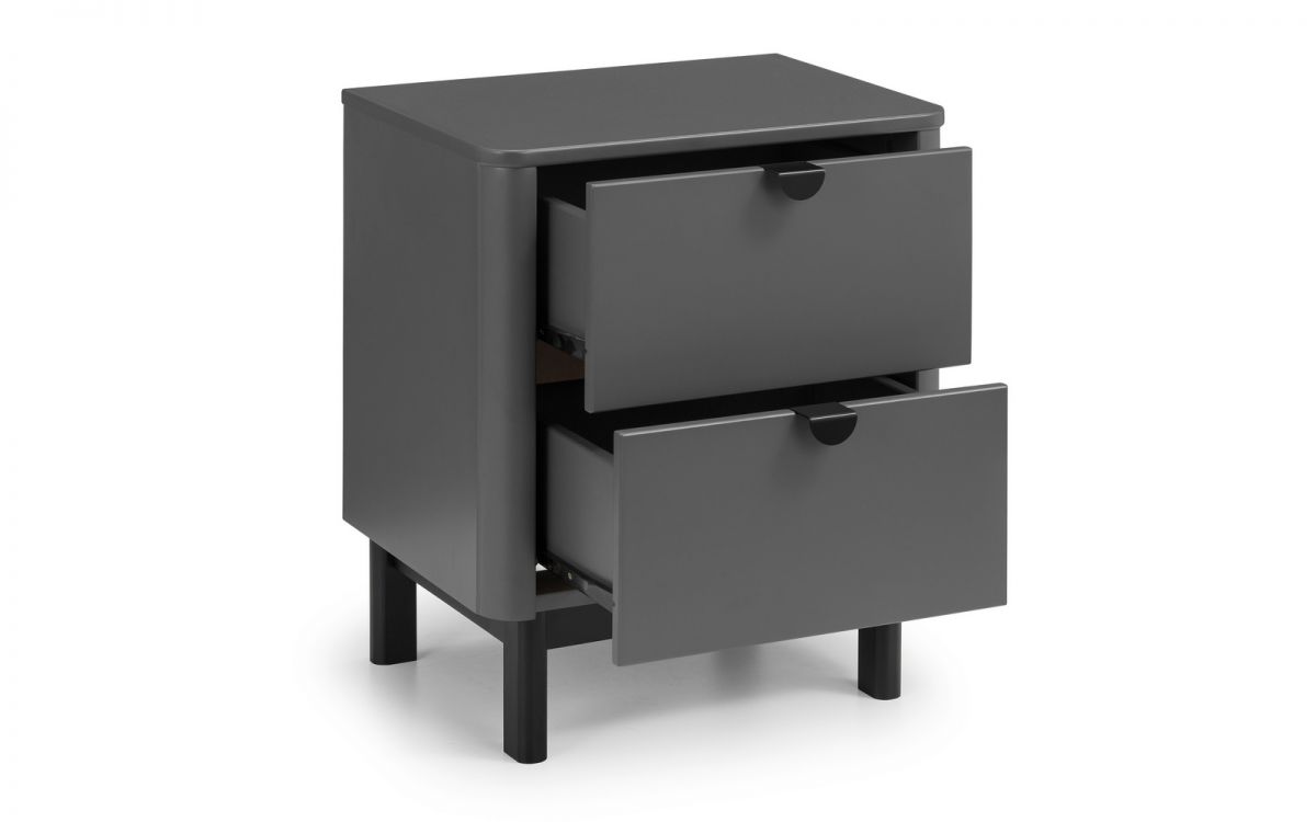 Chloe 2 Drawer Bedside Table