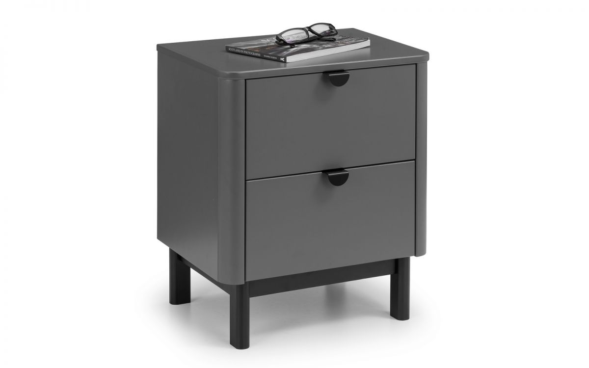 Chloe 2 Drawer Bedside Table - Millie & Jones