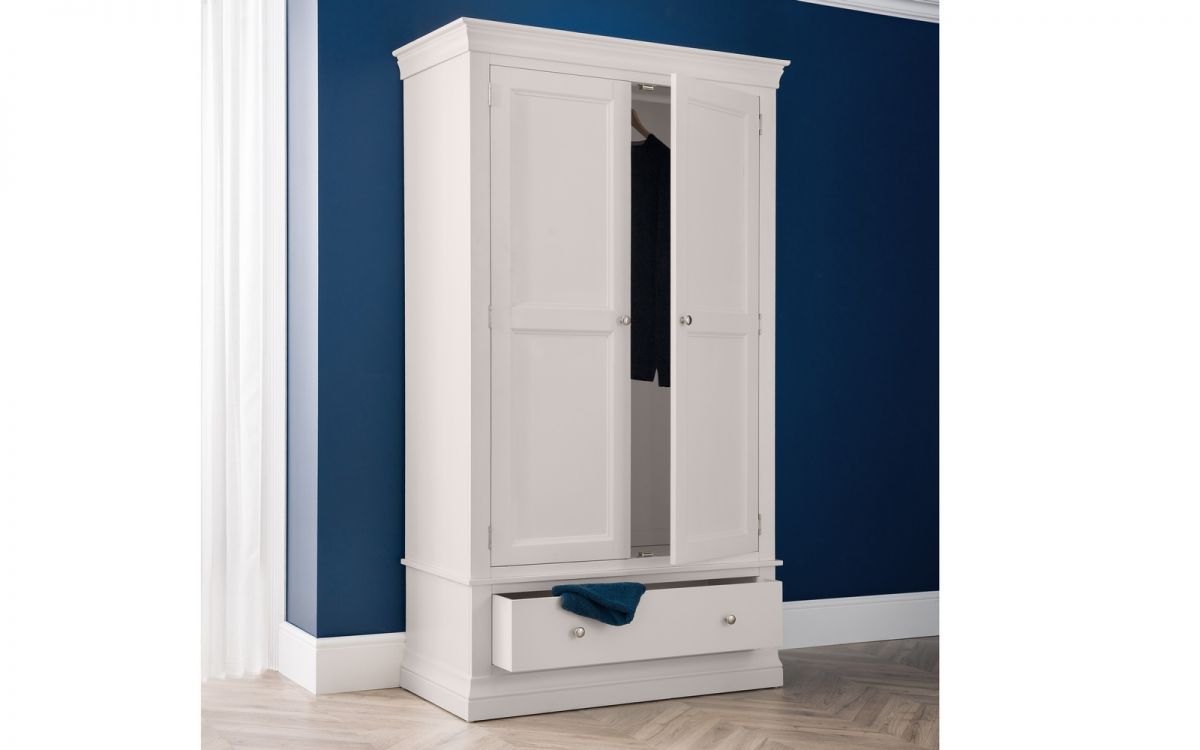 Clermont 2 Door 1 Drawer Wardrobe - Millie & Jones