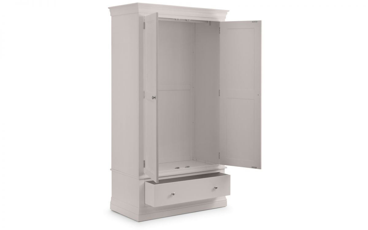 Clermont 2 Door 1 Drawer Wardrobe - Millie & Jones