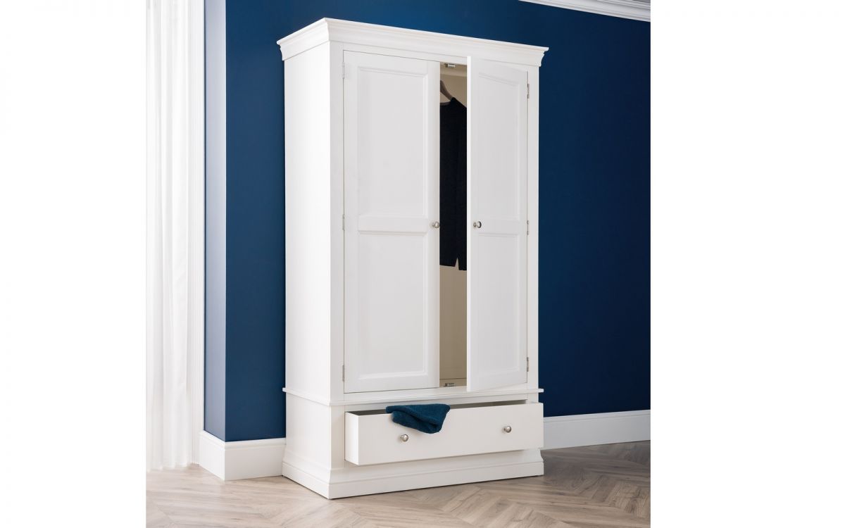 Clermont 2 Door 1 Drawer Wardrobe - Millie & Jones