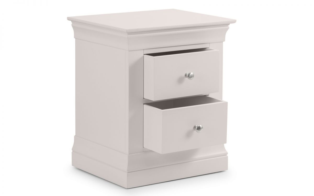 Clermont 2 Drawer Bedside Table - Millie & Jones