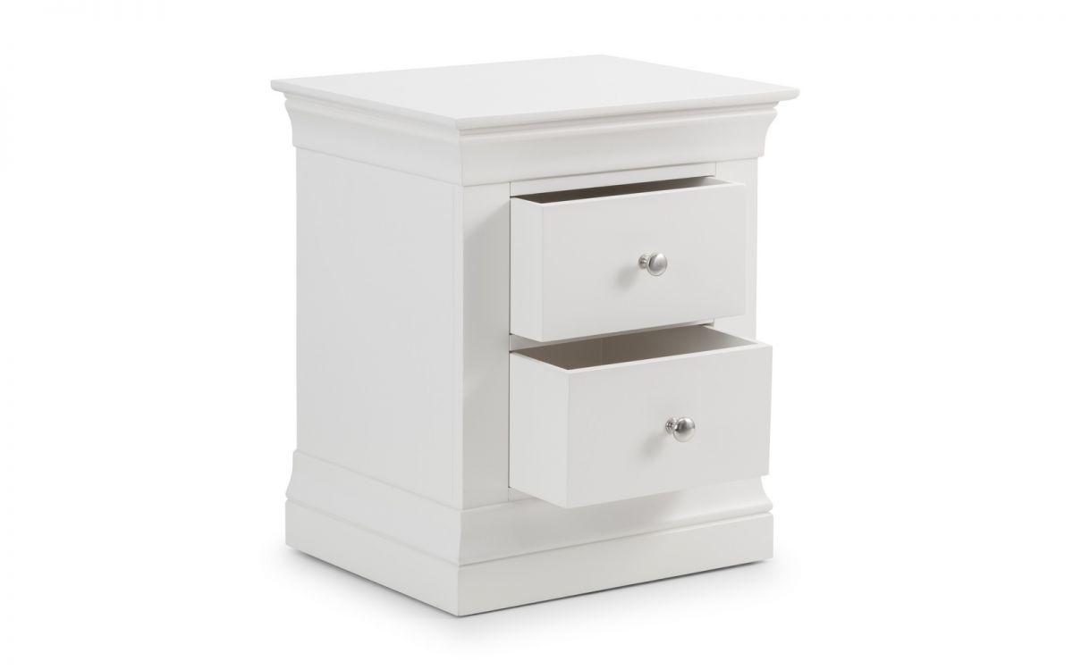 Clermont 2 Drawer Bedside Table - Millie & Jones