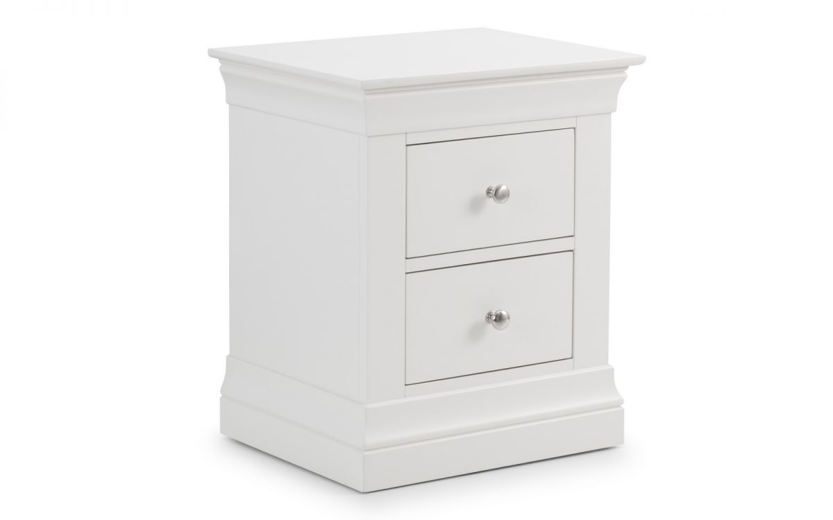 Clermont 2 Drawer Bedside Table - Millie & Jones