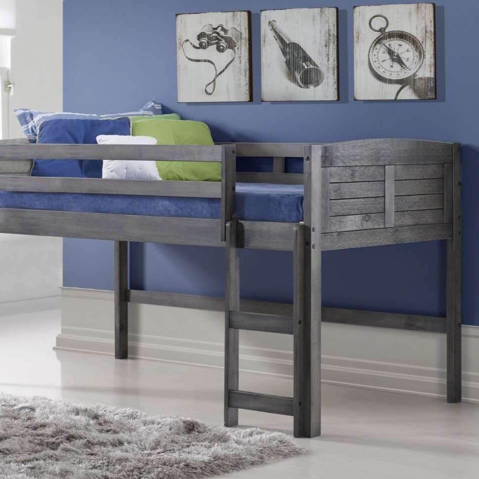 Cosy Mid Sleeper Bed with Drawers & Shelves - Millie & Jones