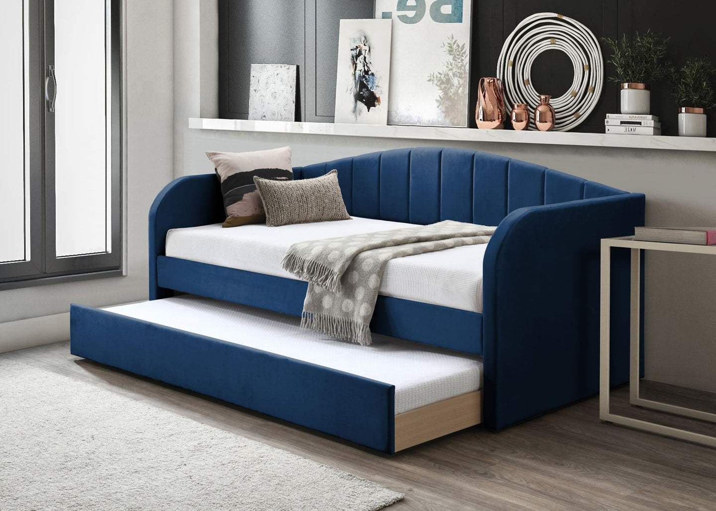 Fabric Day Bed - Colour Options - Millie & Jones