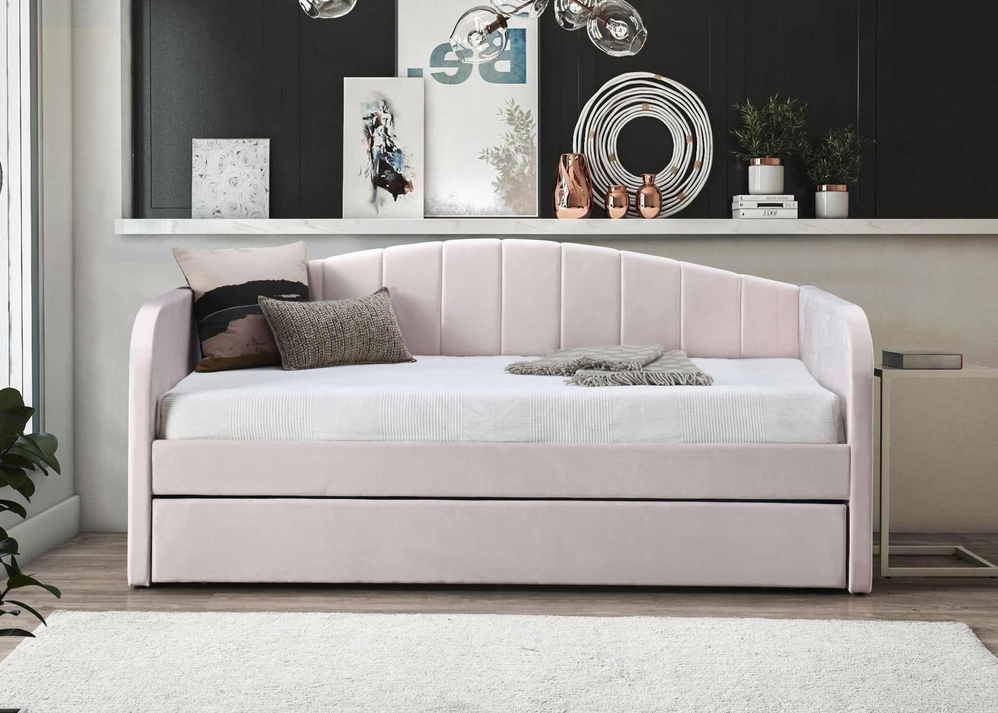 Fabric Day Bed - Colour Options - Millie & Jones