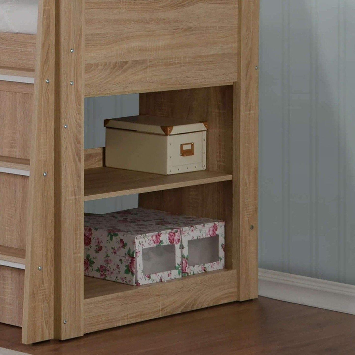 Flintshire Furniture - Frankie Mid Sleeper with Drawers & Desk - Millie & Jones