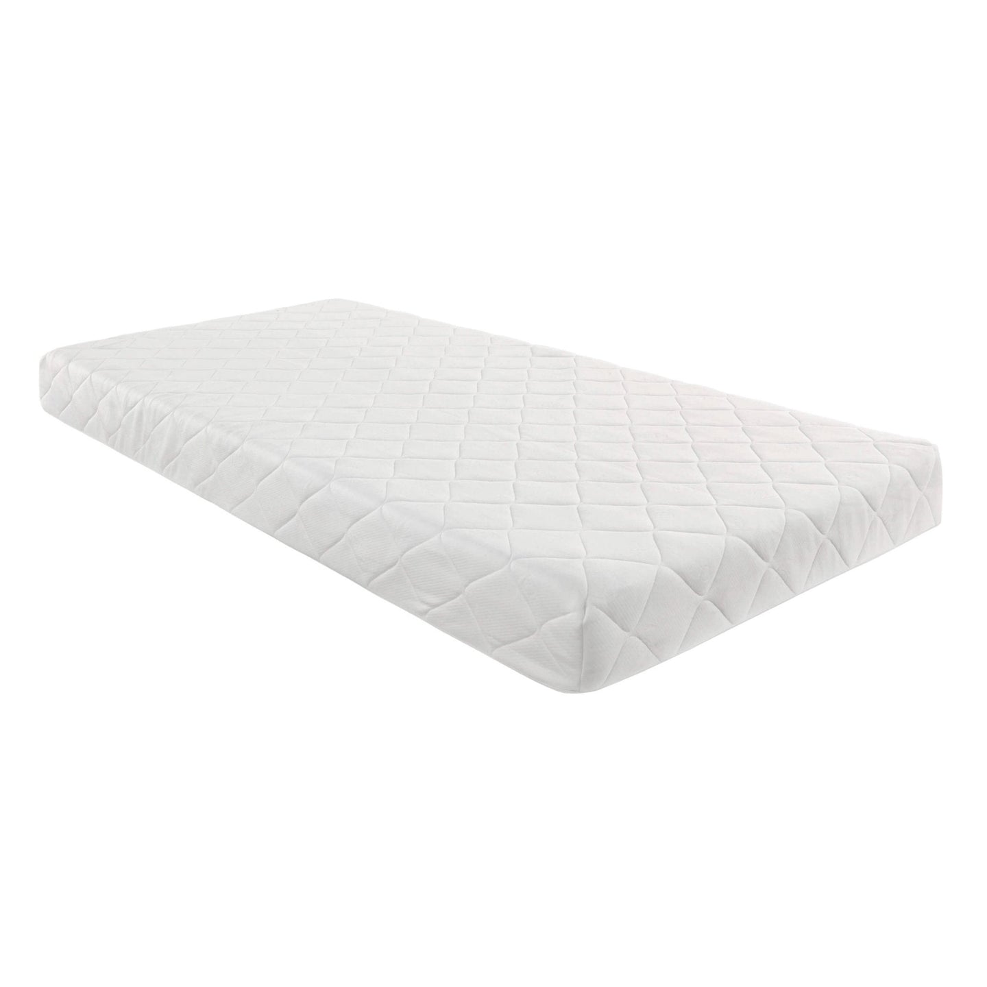 Luxury Memoflex Foam Mattress Single Continental with washable cotton cover, 15cm thick, ideal for single, high sleeper, and bunk beds.