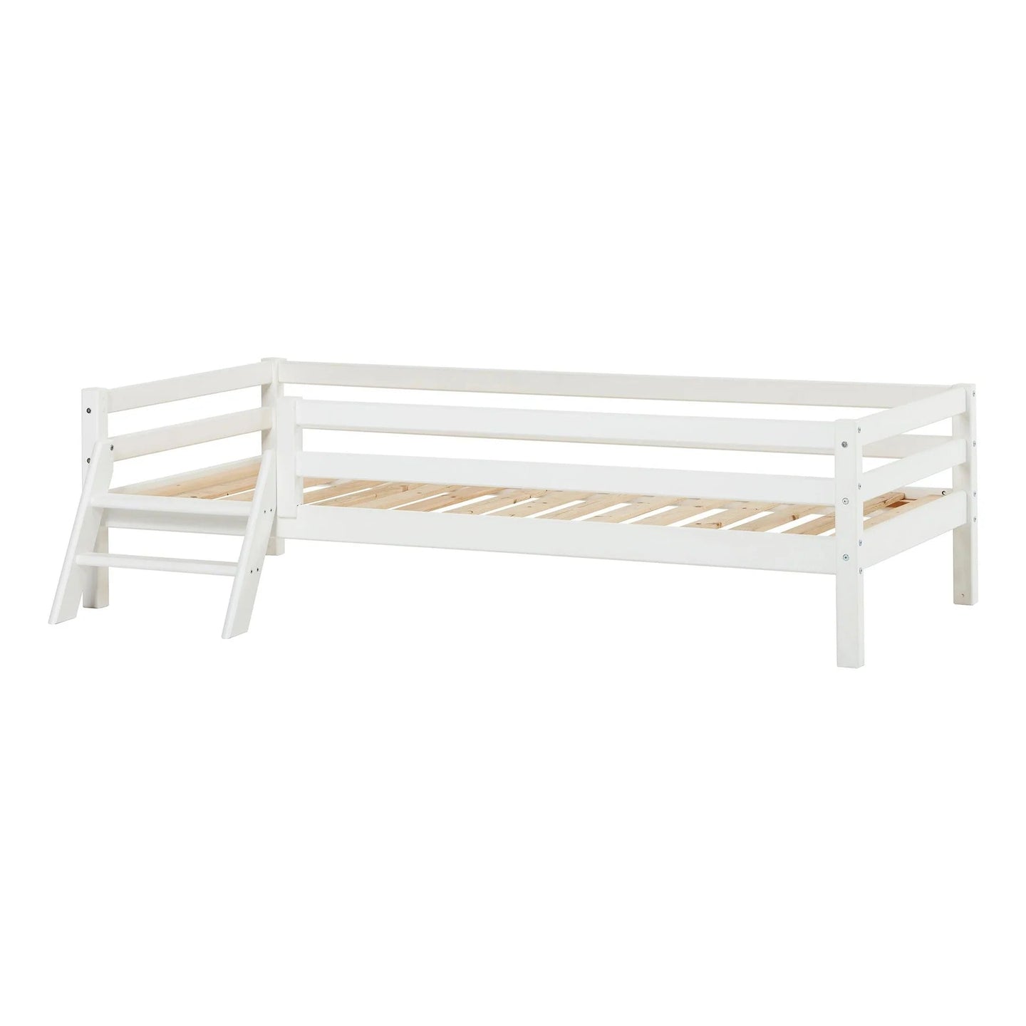 Hoppekids - ECO Dream junior bed with stairs & bed rail - Millie & Jones