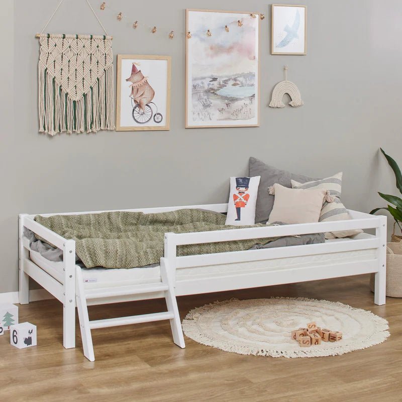 Hoppekids - ECO Dream junior bed with stairs & bed rail - Millie & Jones