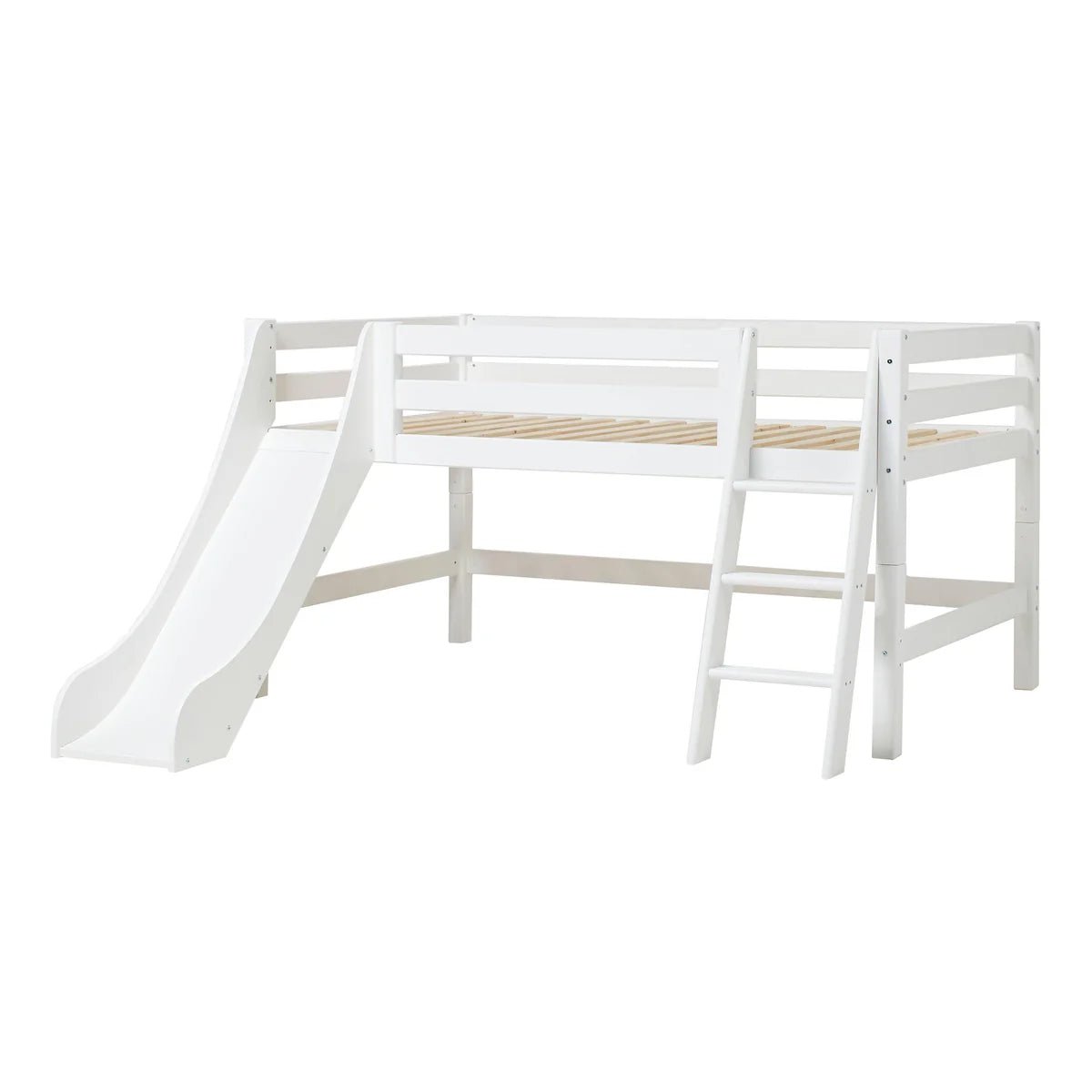 Hoppekids - The ECO Luxury Mid Sleeper Bed with Slide - Millie & Jones